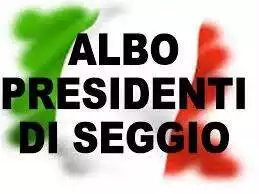 Albo Presidente di seggio elettorale - Aggiornamento
