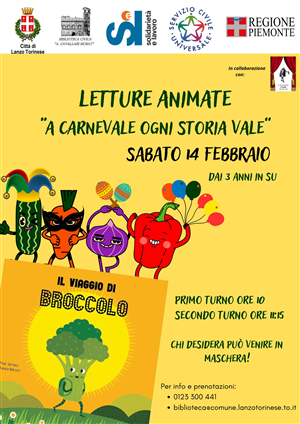 Letture animate "A Carnevale ogni storia vale"