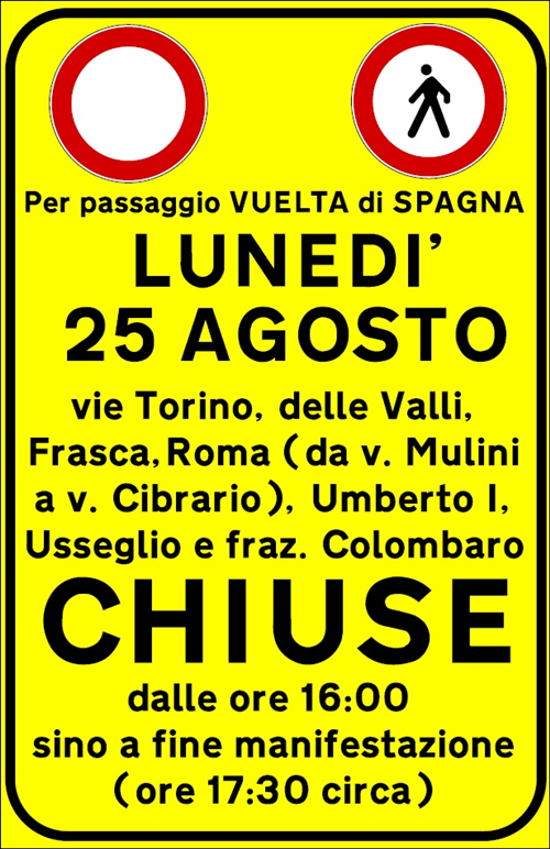 Passaggio 3° tappa Vuelta a España