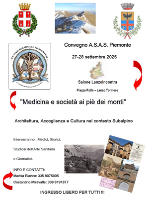 Medicina e società ai Piè dei Monti
Architettura, accoglienza e cultura nel contesto subalpino