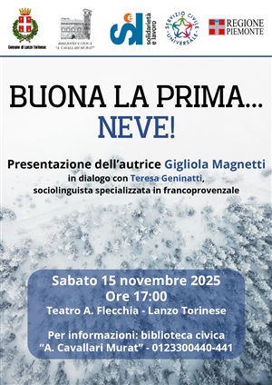 Buona la prima ... Neve